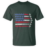 B2 Spirit T Shirt B-2 Stealth Bomber Aircraft American Flag Patriotic - Wonder Print Shop