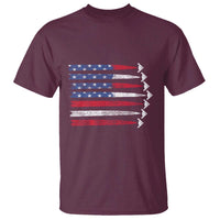 B2 Spirit T Shirt B-2 Stealth Bomber Aircraft American Flag Patriotic - Wonder Print Shop