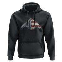 B2 Spirit Hoodie B-2 Bomber Stealth Aircraft Schematic American Flag - Wonder Print Shop