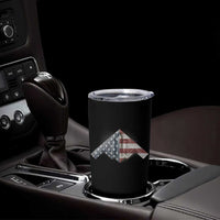 B2 Spirit Tumbler Cup B-2 Bomber Stealth Aircraft Schematic American Flag - Wonder Print Shop