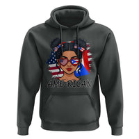 Puerto Rican American Girl Hoodie AME-RICAN Boricua Pride