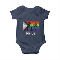 Puerto Rican LGBTQ Baby Onesie Boricua Rainbow Flag Pride