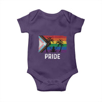 Puerto Rican LGBTQ Baby Onesie Boricua Rainbow Flag Pride