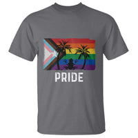 Puerto Rican LGBTQ T Shirt Boricua Rainbow Flag Pride