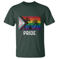 Puerto Rican LGBTQ T Shirt Boricua Rainbow Flag Pride