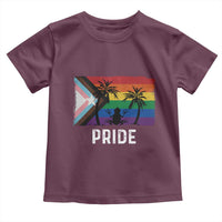 Puerto Rican LGBTQ Toddler T Shirt Boricua Rainbow Flag Pride