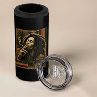 Vintage Marley Guitarist 4 in 1 Can Cooler Tumbler Rastaman Rastafari Music Vibes Only Rasta Jamaica Reggae - Wonder Print Shop