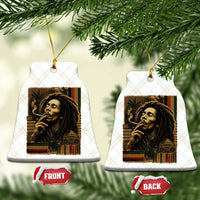 Vintage Marley Guitarist Ceramic Ornament Rastaman Rastafari Music Vibes Only Rasta Jamaica Reggae - Wonder Print Shop