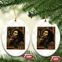 Vintage Marley Guitarist Ceramic Ornament Rastaman Rastafari Music Vibes Only Rasta Jamaica Reggae - Wonder Print Shop