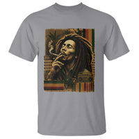 Vintage Marley Guitarist T Shirt Rastaman Rastafari Music Vibes Only Rasta Jamaica Reggae - Wonder Print Shop