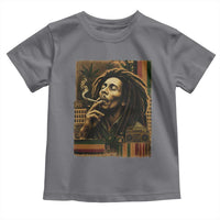 Vintage Marley Guitarist Toddler T Shirt Rastaman Rastafari Music Vibes Only Rasta Jamaica Reggae - Wonder Print Shop