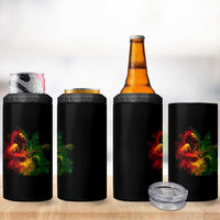 Marley Guitarist 4 in 1 Can Cooler Tumbler Smoke Cannabis Leaf 420 Rastafari Rasta Reggae Music - Wonder Print Shop