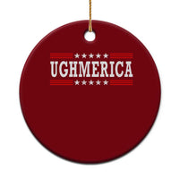 Ughmerica Anti 4th of July Ceramic Ornament