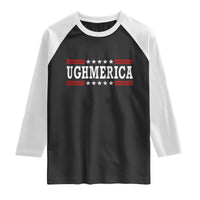 Ughmerica Anti 4th of July Raglan Shirt