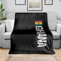 Distressed Ghana Flag Throw Blanket Vintage Ghanese Flag Africa Ghanaian Heritage