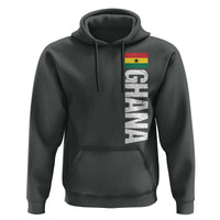 Distressed Ghana Flag Hoodie Vintage Ghanese Flag Africa Ghanaian Heritage