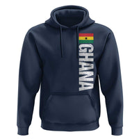 Distressed Ghana Flag Hoodie Vintage Ghanese Flag Africa Ghanaian Heritage