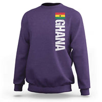 Distressed Ghana Flag Sweatshirt Vintage Ghanese Flag Africa Ghanaian Heritage