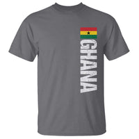 Distressed Ghana Flag T Shirt Vintage Ghanese Flag Africa Ghanaian Heritage