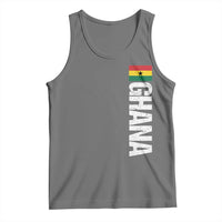 Distressed Ghana Flag Tank Top Vintage Ghanese Flag Africa Ghanaian Heritage