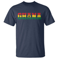 Ghana Flag T Shirt Varsity Lettering Design Ghanaian Pride Heritage Graphic