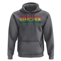 Retro Ghana Flag Hoodie Vintage Ghanaian Pride Ghanese Roots Heritage Graphic