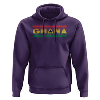 Retro Ghana Flag Hoodie Vintage Ghanaian Pride Ghanese Roots Heritage Graphic