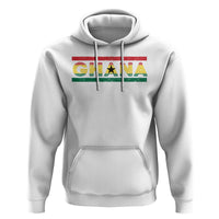 Retro Ghana Flag Hoodie Vintage Ghanaian Pride Ghanese Roots Heritage Graphic