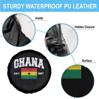 Ghana Est 1957 Ghanaian Flag Independence Day Spare Tire Cover Ghanaian Heritage Pride