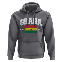 Ghana Est 1957 Ghanaian Flag Independence Day Hoodie Ghanaian Heritage Pride
