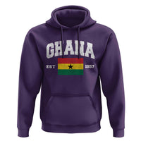 Ghana Est 1957 Ghanaian Flag Independence Day Hoodie Ghanaian Heritage Pride
