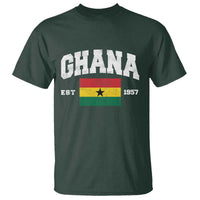 Ghana Est 1957 Ghanaian Flag Independence Day T Shirt Ghanaian Heritage Pride