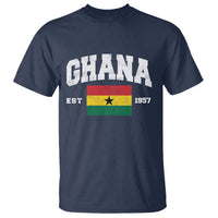 Ghana Est 1957 Ghanaian Flag Independence Day T Shirt Ghanaian Heritage Pride
