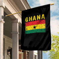 Vintage Ghana Flag Distressed Design Garden Flag Proud Ghanaian Heritage African Pride