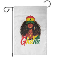 Ghanaian Princess Ghana Flag Melanin Garden Flag Black Girls