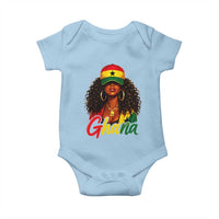 Ghanaian Princess Ghana Flag Melanin Baby Onesie Black Girls