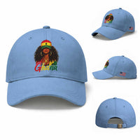 Ghanaian Princess Ghana Flag Melanin Baseball Cap Black Girls