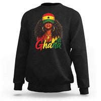 Ghanaian Princess Ghana Flag Melanin Sweatshirt Black Girls