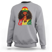 Ghanaian Princess Ghana Flag Melanin Sweatshirt Black Girls