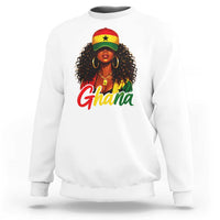 Ghanaian Princess Ghana Flag Melanin Sweatshirt Black Girls