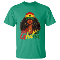 Ghanaian Princess Ghana Flag Melanin T Shirt Black Girls