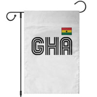 Proud Ghanaian Garden Flag Minimalist Ghana Typography Design Ghana Flag