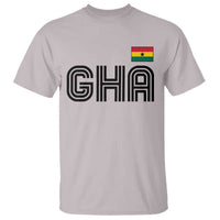 Proud Ghanaian T Shirt Minimalist Ghana Typography Design Ghana Flag