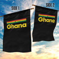 Vintage Ghana Flag Garden Flag Proud Ghanaian Heritage African Pride