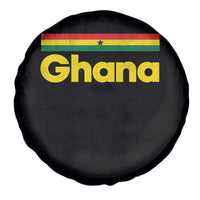 Vintage Ghana Flag Spare Tire Cover Proud Ghanaian Heritage African Pride