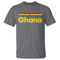 Vintage Ghana Flag T Shirt Proud Ghanaian Heritage African Pride