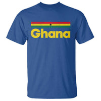 Vintage Ghana Flag T Shirt Proud Ghanaian Heritage African Pride