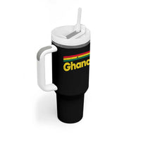 Vintage Ghana Flag Tumbler With Handle Proud Ghanaian Heritage African Pride