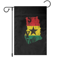 Its In My DNA Ghana Garden Flag Proud Ghanaian Heritage Ghanese Roots Vintage Ghana Map Flag