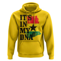 Its In My DNA Ghana Hoodie Proud Ghanaian Heritage Ghanese Roots Vintage Ghana Map Flag